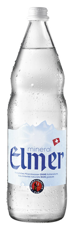 Mineral Elmer (weiss) 1 L ohne Kohlensäure