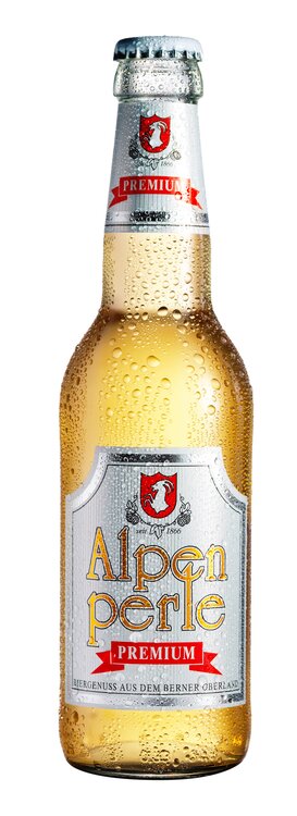 Rugenbräu Alpenperle 33 cl EW-Flaschen in Harasse (auf Anfrage)