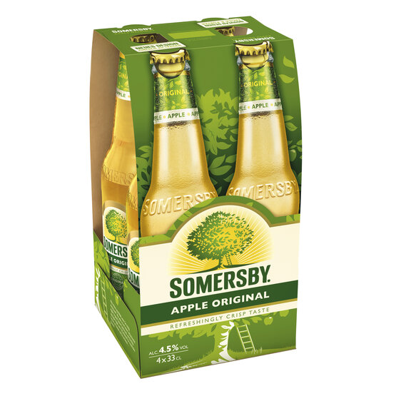 Somersby Apple Cider 33 cl Flasche 4-Pack