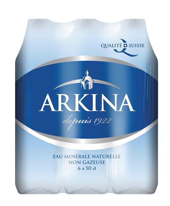 Arkina blau 50 cl PET EW ohne Kohlensäure 6-Pack
