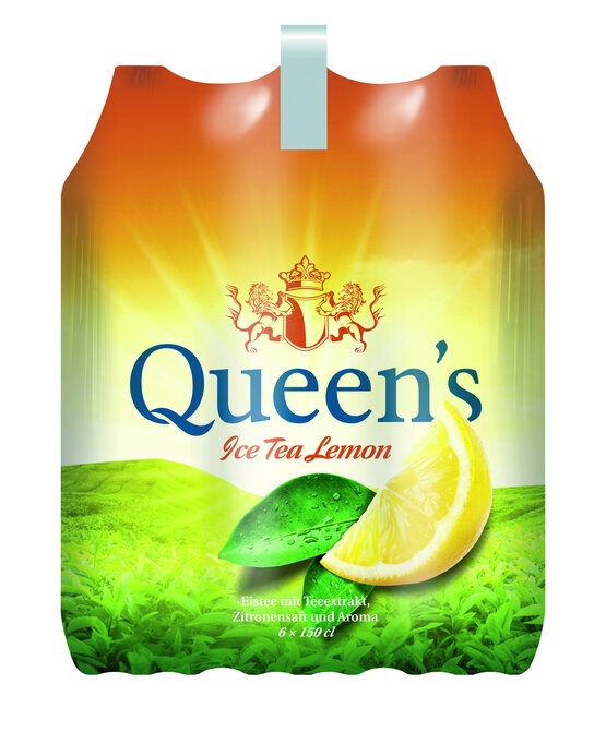Queen's Ice Tea Lemon PET EW 1.5 L 6-Pack