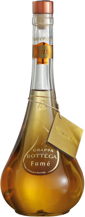 Grappa Prosecco Barricata Bottega Fumé