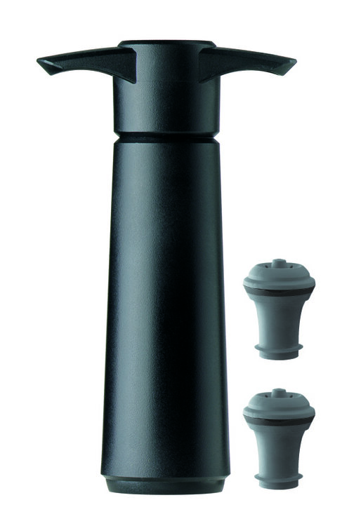 Wine Saver Pumpe + 2 Zapfen schwarz