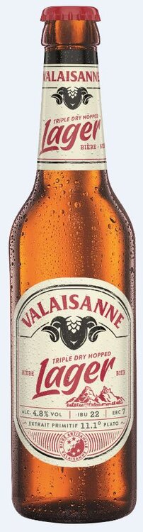 Valaisanne Lager Bier 33 cl MW 24er Harass 