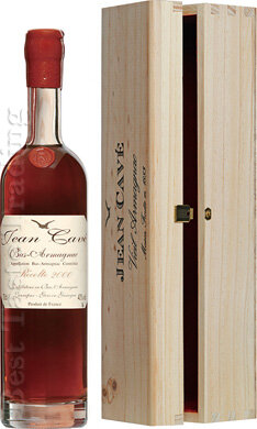 Armagnac Jahrgang 1982 Jean Cavé (Holzkistchen) (auf Anfrage – kein Rückgaberecht)
