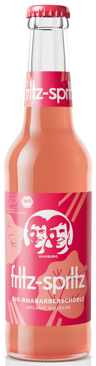 fritz-spritz bio rhabarber-schorle 3.3 dl Depot -.30