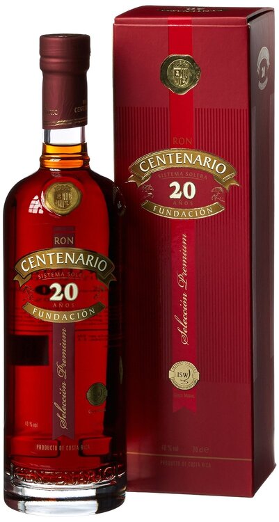 Rum Centenario 20 Años Fundacion Solera 
