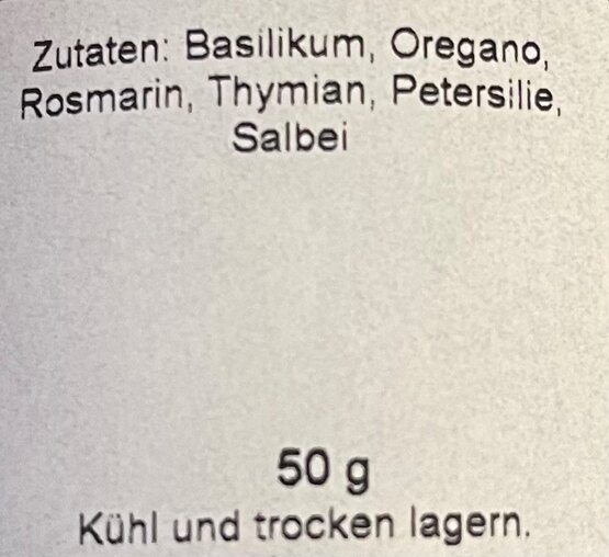 Tessiner Chrütli 50 g IMEX