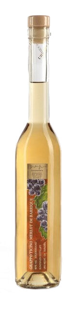 Grappo Ticino Merlot Barrique 20 cl Gunzwiler Destillate - Urs Hecht, Neunfacher Schweizer Destillateur des Jahres