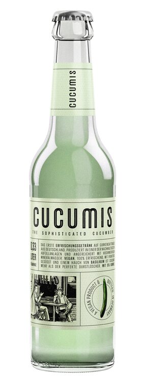 Cucumis Gurkenwasser 3.3 dl EW Flasche