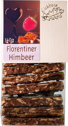 Bruchschoggi Florentiner Himbeer Eichberg 140g