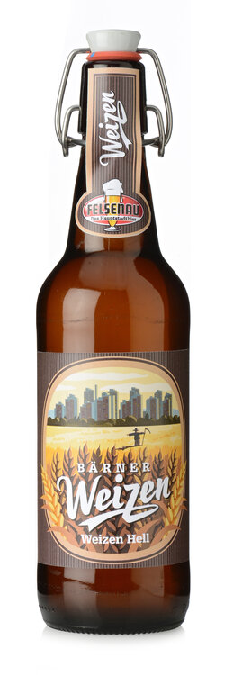 Bärner Weizenbier Bügel 50 cl Brauerei Felsenau 