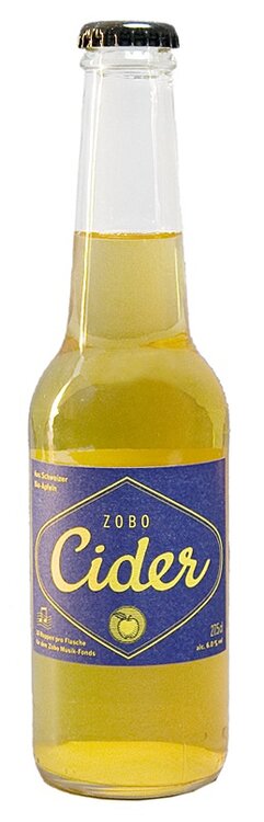 Zobo Cider Bio Glas EW