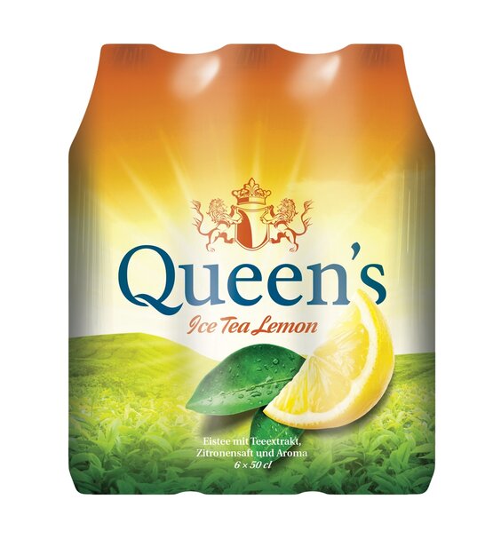 Queen's Ice Tea Lemon  50 cl PET 6-Pack