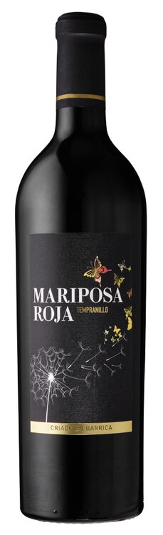 Mariposa Roja Tempranillo Criado en barrica Vino de España