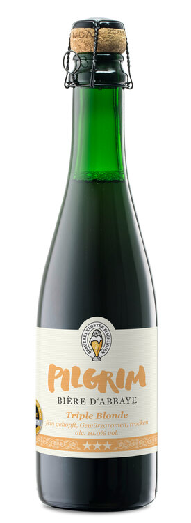 Pilgrim Bière d'Abbaye Triple Blonde 37 cl