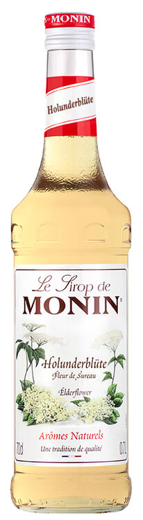 Monin Holunderblüte Premium Sirup
Saveur Fleur de Sureau