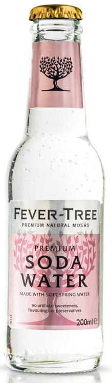 Fever-Tree Soda Water EW-Flasche (auf Anfrage)