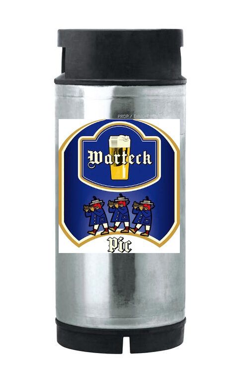 Warteck Lager 50 L Fass (auf Anfrage)