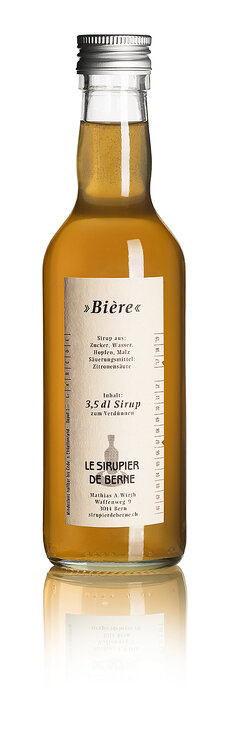 Bière Sirup 35 cl Le Sirupier de Berne Fl.Depot Fr. 1.-