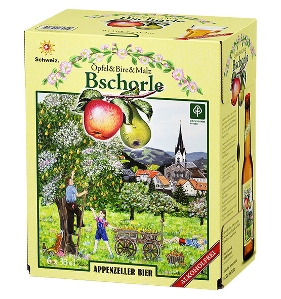 Appenzeller Bschorle alkoholfrei 0.5% 6-Pack EW