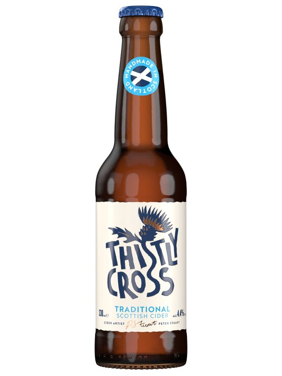 Thistly Cross Cider Traditional 4.4% 33 cl EW Flasche