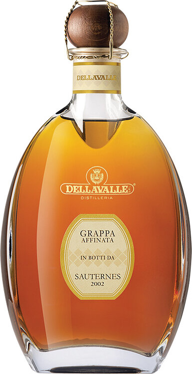 Grappa Dellavalle Affinata in Botti di Sauternes Holzkistchen
