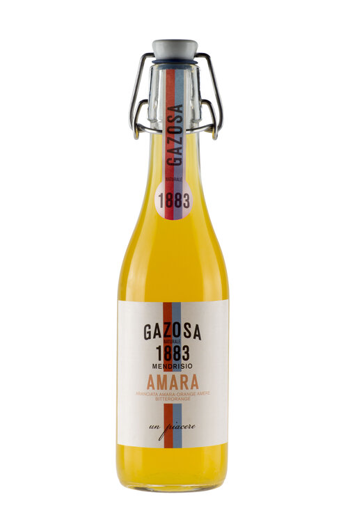 Gazosa 1883 Aranciata AMARA (Bitterorange) Mendrisio Depot 1.-