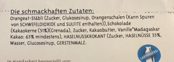 Bruchschoggi Orangen Chili Eichberg 140g