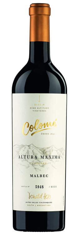 ALTURA MAXIMA Malbec Bodega Colomé Salta Argentina - World's Highest Estate (94 Parker-Punkte) 