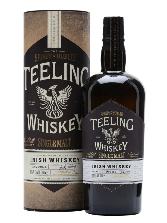 Whiskey Teeling Single Malt Non Chill Filtered Irish