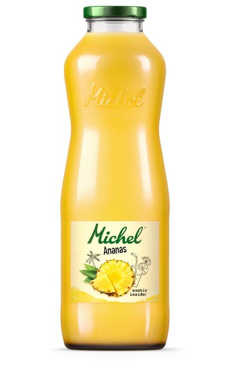 Michel Ananas Nektar 1 L Glas MW 6er Harass