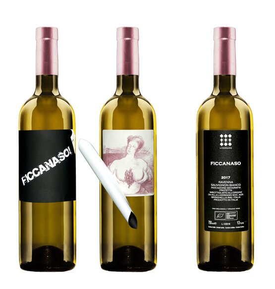 Ficcanaso bianco IGT Ravenna Sauvignon Villa Liverzano Emilia-Romagna Italien