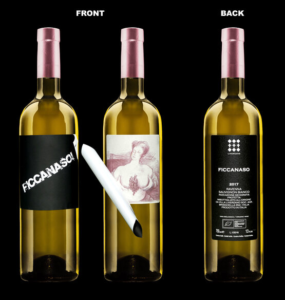 Ficcanaso bianco IGT Ravenna Sauvignon Villa Liverzano Emilia-Romagna Italien