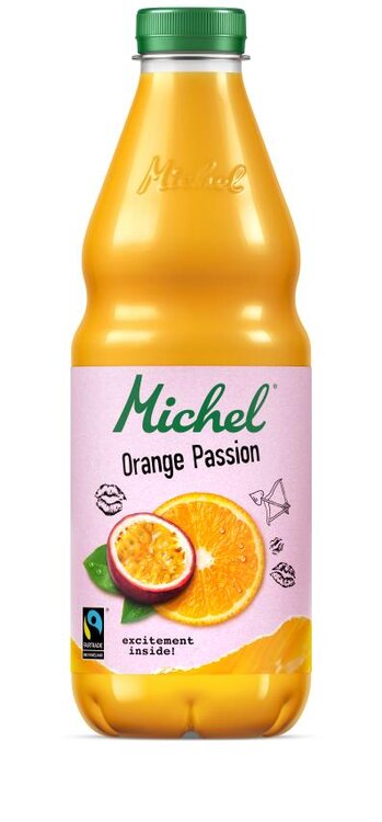 Michel Orange Passion Fairtrade 100 cl PET EW 4-Pack
