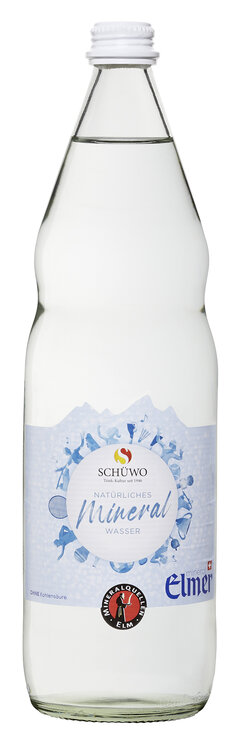 SCHÜWO Mineralwasser weiss OHNE Kohlensäure 1 L Glas (ab Freitag 06.02.2026 wieder verfügbar)