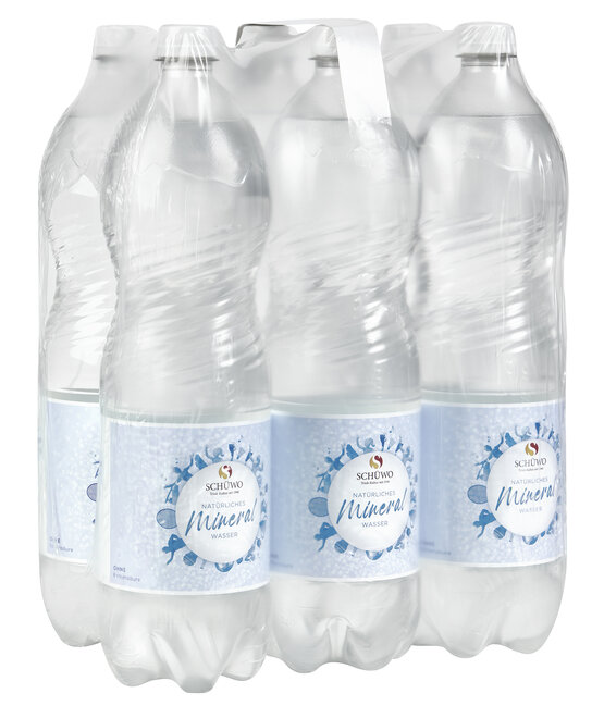 SCHÜWO Mineralwasser weiss OHNE Kohlensäure 1.5 L PET EW 6-Pack (erst wieder ab 03.06.2026)