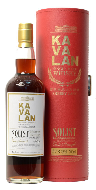 Whisky Kavalan Solist Sherry Cask Single Malt Taiwan