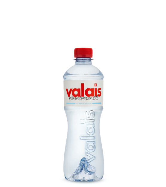 VALAIS Mineral ohne Kohlensäure rot 50 cl PET