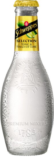 Schweppes Selection Tonic & Touch of Lime EW-Flaschen