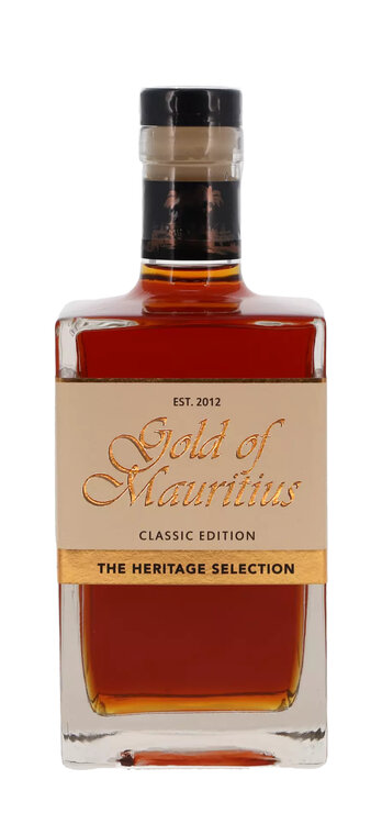 Rum Dark Gold of Mauritius im Etui