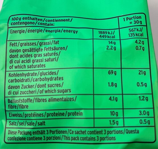 Zweifel Cracker Pita Rosemary 90g