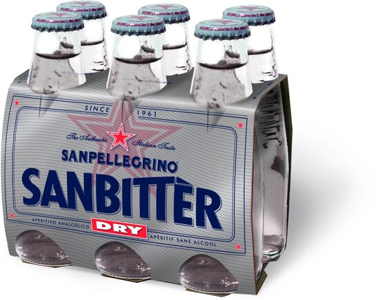 Sanpellegrino Sanbitter dry bianco 8-Pack EW