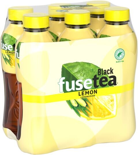 Fusetea Lemon Lemongrass 50 cl PET 6-Pack