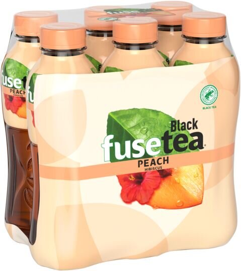Fusetea Peach Hibiscus 50 cl PET 6-Pack