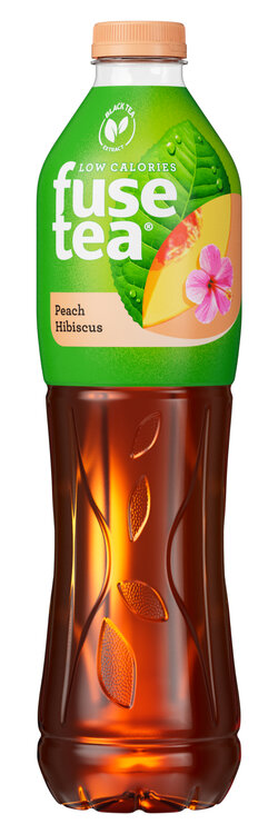 Fusetea Peach Hibiscus 1.5 L PET 6-Pack