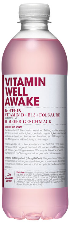 Vitamin Well Awake 50 cl PET