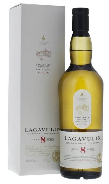Whisky Lagavulin Single Malt 8 years 