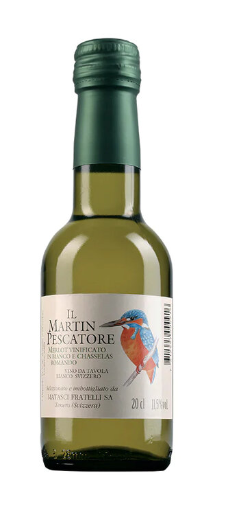 Triopack Merlot Martin Pescatore BIANCO Matasci 3 x 20 cl (pro Karton 5x3er Pack) (solange Vorrat)