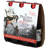 Triopack Merlot ILPicchio ROSSO Matasci Ticino 3 x 20 cl (pro Karton 5x3er Pack)